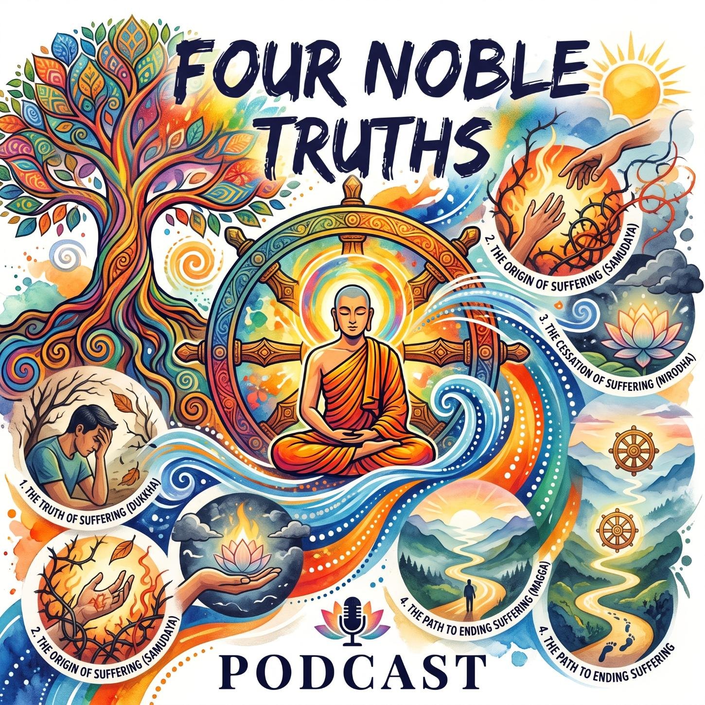 01 – The Four Noble Truths episode artwork