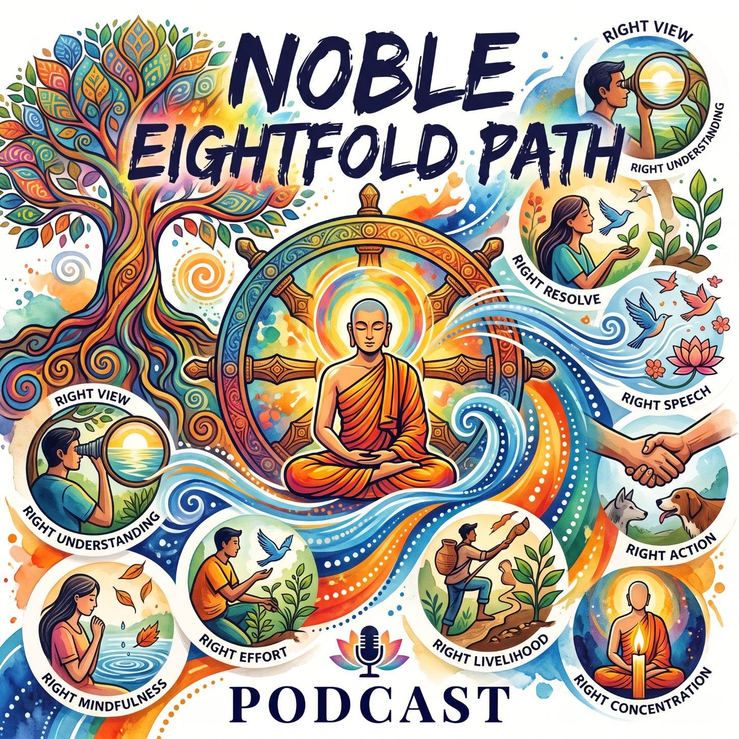 02 – The Noble Eightfold Path episode artwork